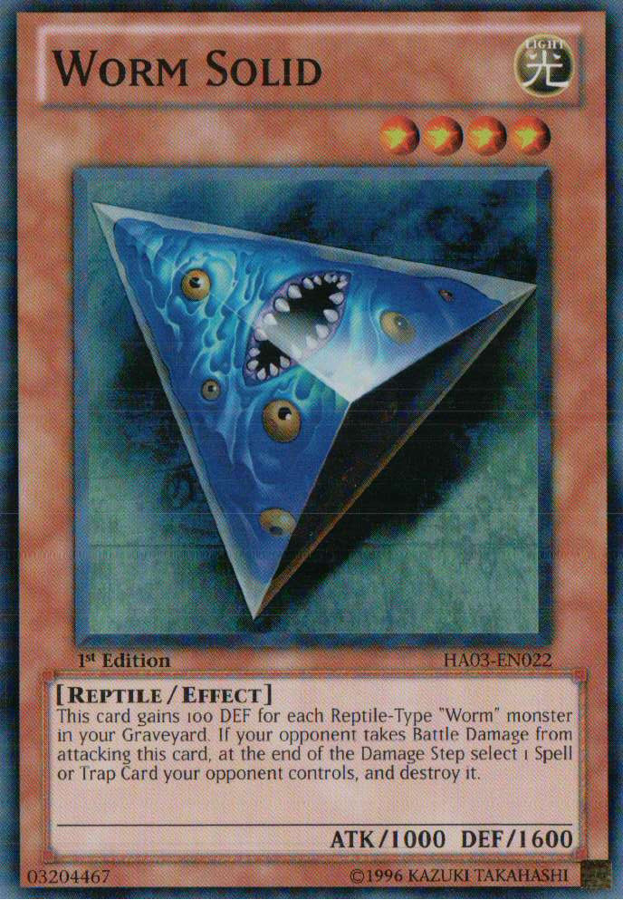 Worm Solid [HA03-EN022] Super Rare | Pegasus Games WI