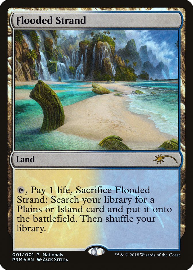 Flooded Strand (Nationals) [Nationals Promos] | Pegasus Games WI