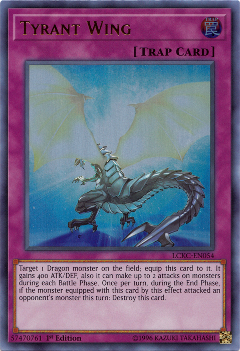 Tyrant Wing [LCKC-EN054] Ultra Rare | Pegasus Games WI