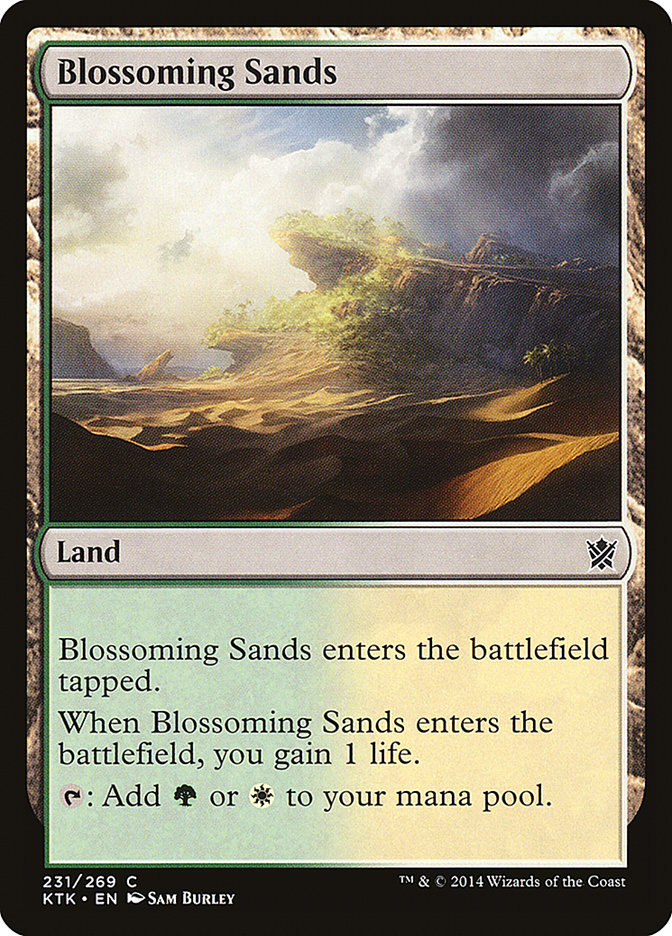 Blossoming Sands [Khans of Tarkir] | Pegasus Games WI