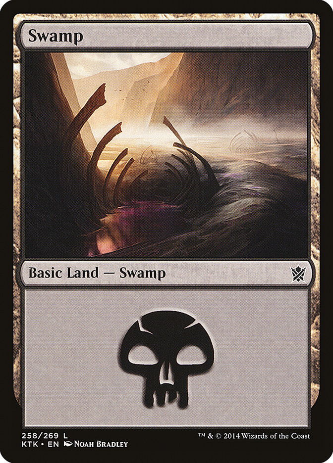 Swamp (258) [Khans of Tarkir] | Pegasus Games WI