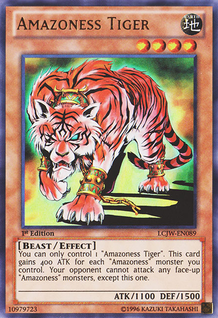Amazoness Tiger [LCJW-EN089] Ultra Rare | Pegasus Games WI