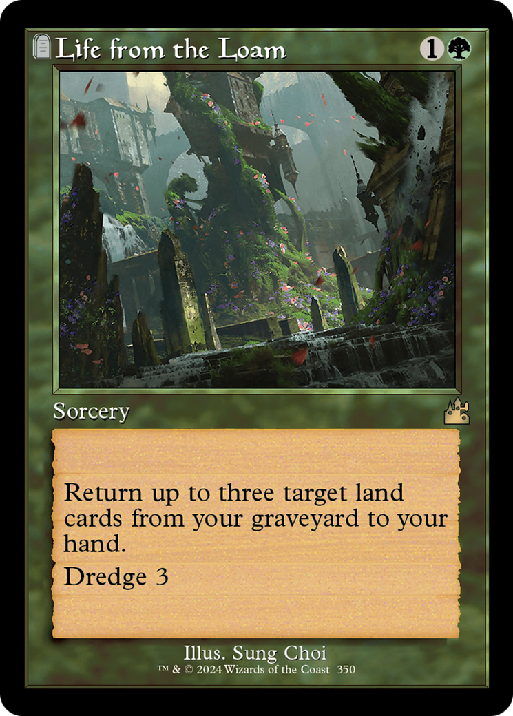 Life from the Loam (Retro Frame) [Ravnica Remastered] | Pegasus Games WI