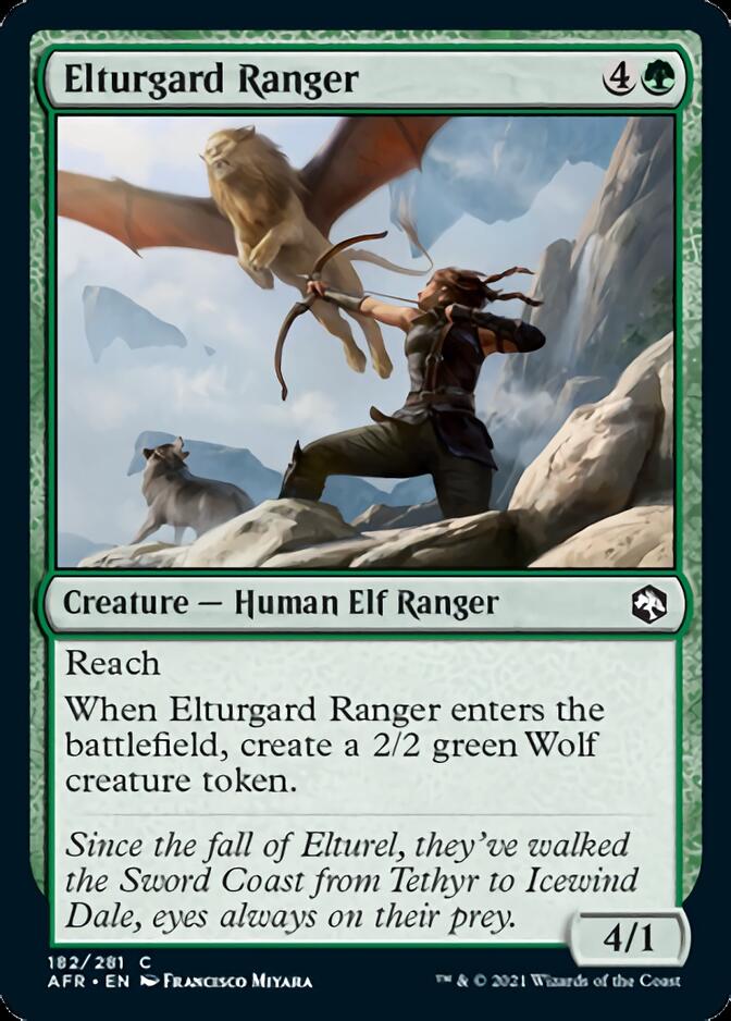 Elturgard Ranger [Dungeons & Dragons: Adventures in the Forgotten Realms] | Pegasus Games WI