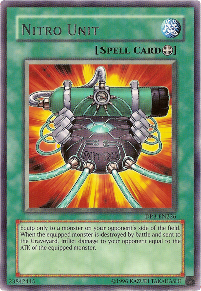 Nitro Unit [DR3-EN226] Rare | Pegasus Games WI
