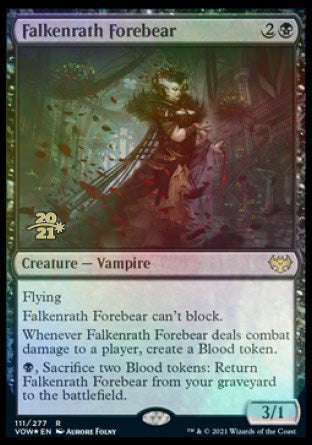 Falkenrath Forebear [Innistrad: Crimson Vow Prerelease Promos] | Pegasus Games WI