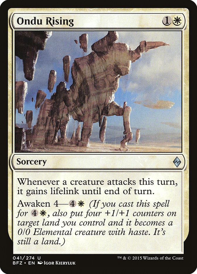 Ondu Rising [Battle for Zendikar] | Pegasus Games WI