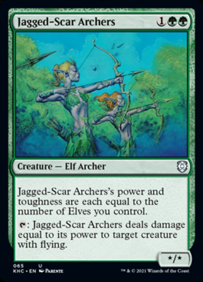 Jagged-Scar Archers [Kaldheim Commander] | Pegasus Games WI