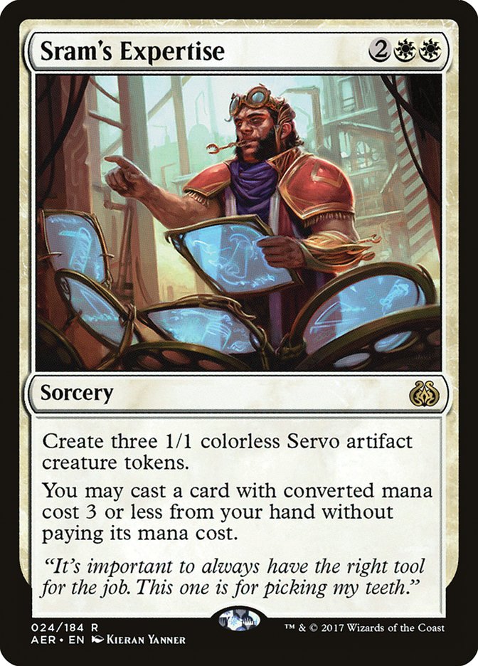Sram's Expertise [Aether Revolt] | Pegasus Games WI