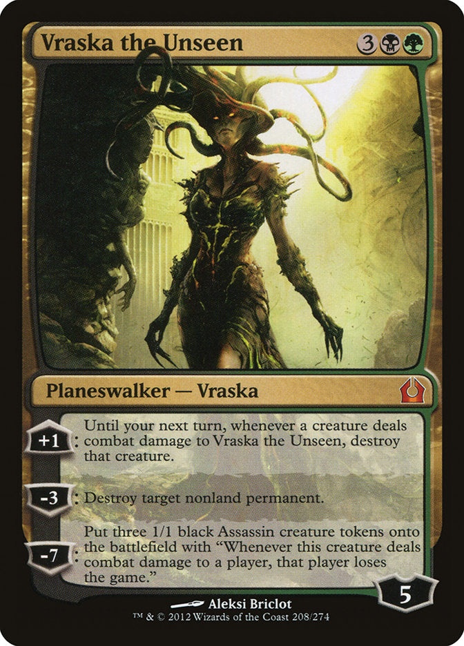 Vraska the Unseen [Return to Ravnica] | Pegasus Games WI