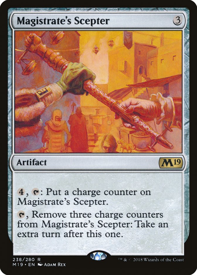 Magistrate's Scepter [Core Set 2019] | Pegasus Games WI
