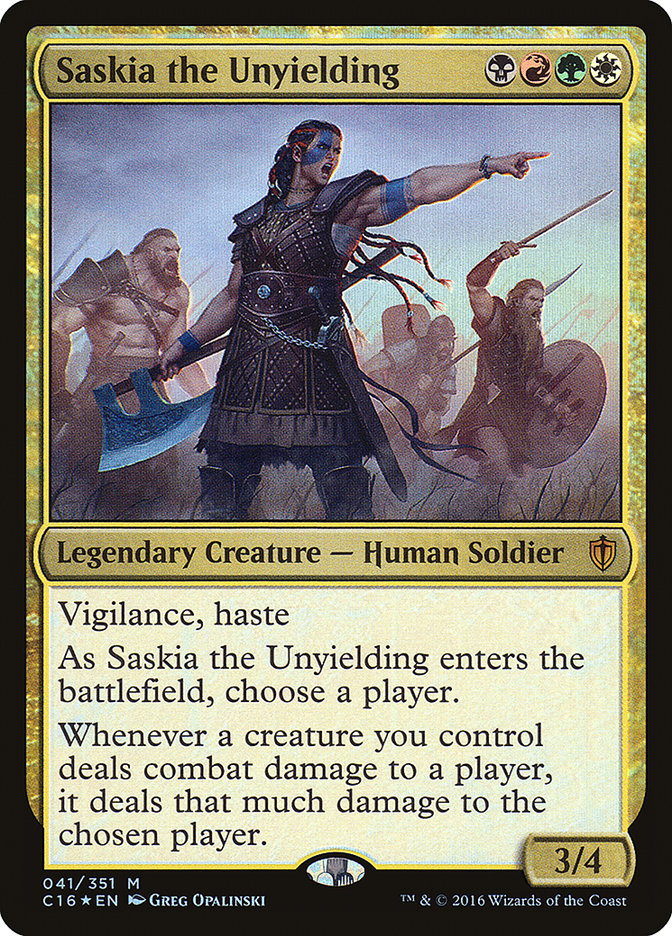 Saskia the Unyielding [Commander 2016] | Pegasus Games WI