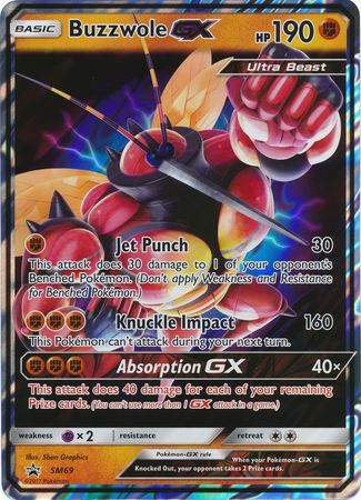 Buzzwole GX (SM69) (Jumbo Card) [Sun & Moon: Black Star Promos] | Pegasus Games WI