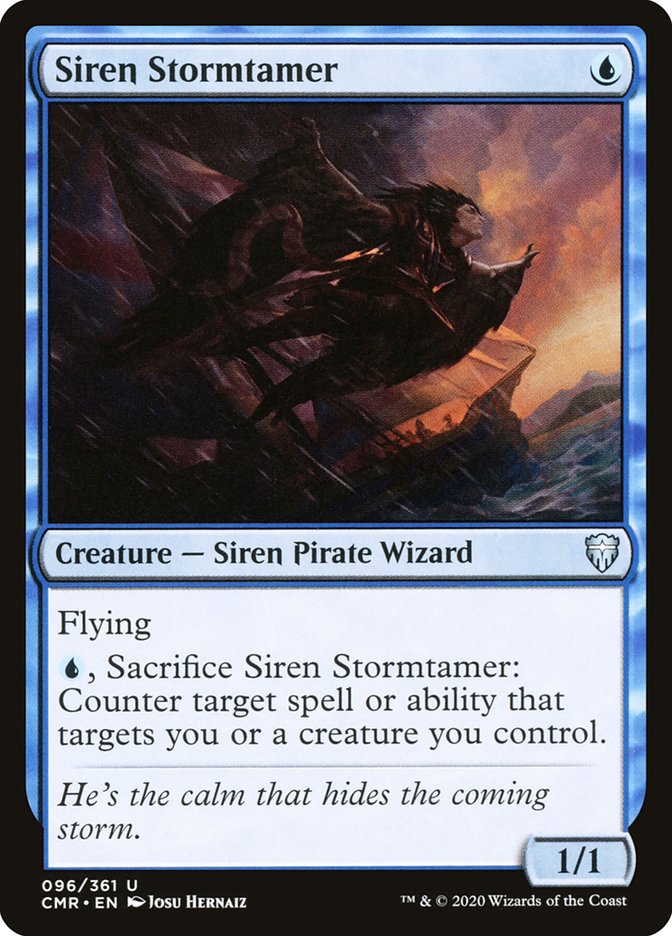 Siren Stormtamer [Commander Legends] | Pegasus Games WI