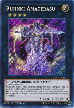 Bujinki Amaterasu [MP15-EN029] Secret Rare | Pegasus Games WI