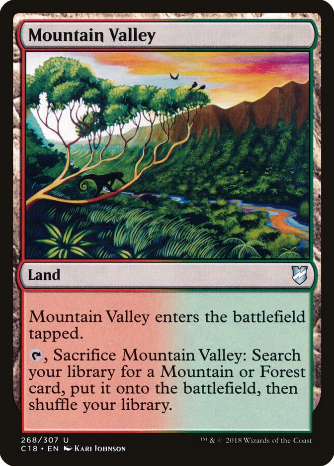 Mountain Valley [Commander 2018] | Pegasus Games WI