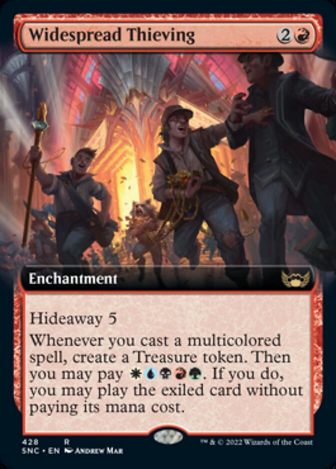 Widespread Thieving (Extended Art) [Streets of New Capenna] | Pegasus Games WI