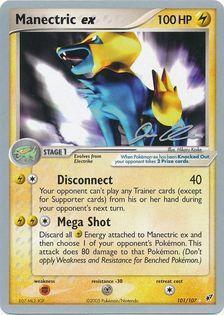 Manectric ex (101/107) (Mewtrick - Jason Klaczynski) [World Championships 2006] | Pegasus Games WI