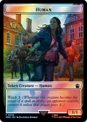 Human (0038) // Mutant Double-Sided Token (Surge Foil) [Doctor Who Tokens] | Pegasus Games WI