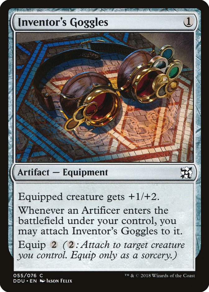 Inventor's Goggles [Duel Decks: Elves vs. Inventors] | Pegasus Games WI