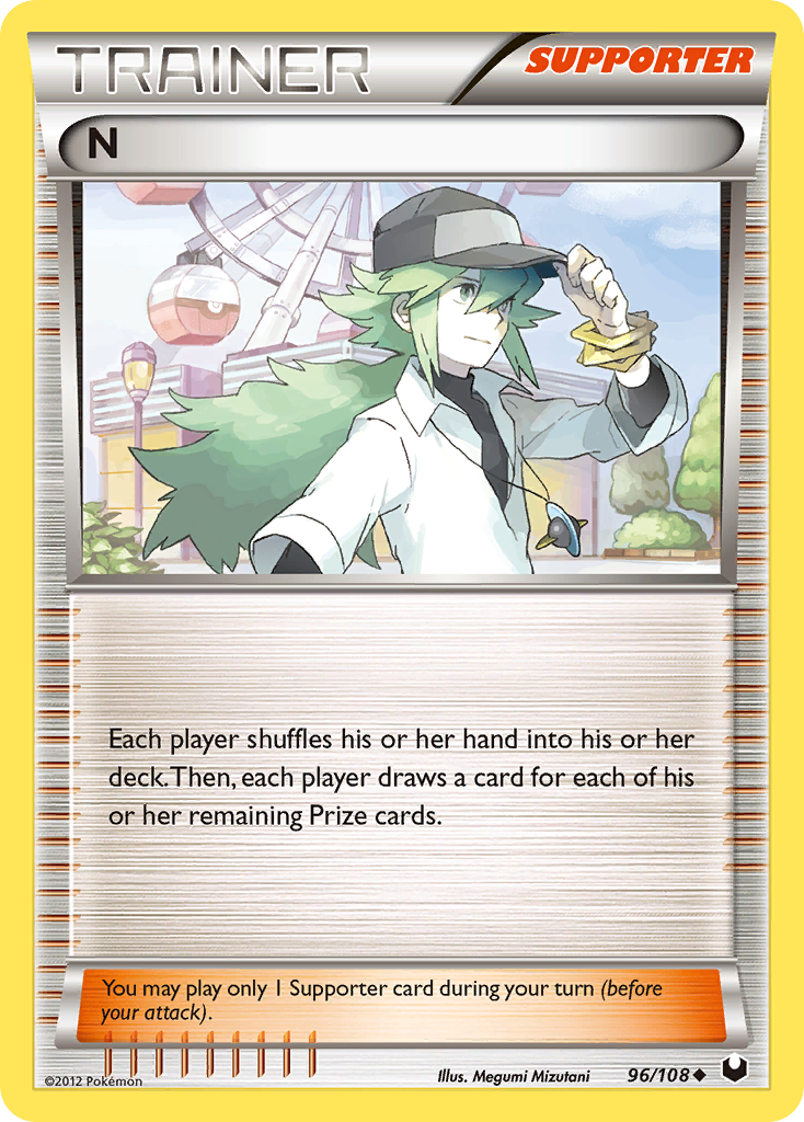 N (96/108) [Black & White: Dark Explorers] | Pegasus Games WI
