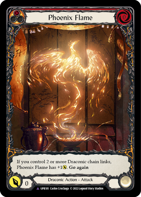 Phoenix Flame (Marvel) [UPR101] (Uprising)  Cold Foil | Pegasus Games WI