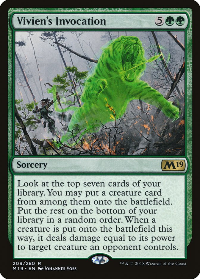 Vivien's Invocation [Core Set 2019] | Pegasus Games WI
