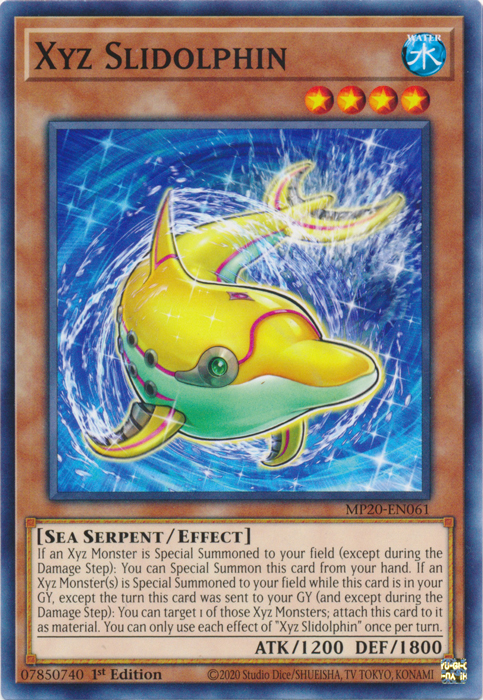 Xyz Slidolphin [MP20-EN061] Common | Pegasus Games WI