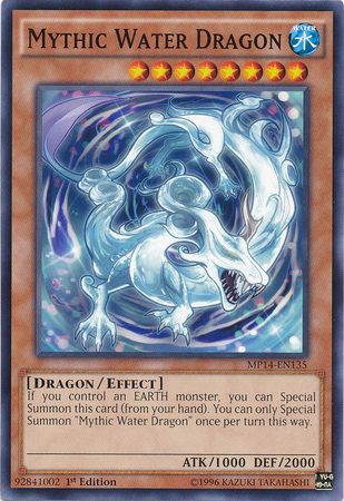 Mythic Water Dragon [MP14-EN135] Common | Pegasus Games WI