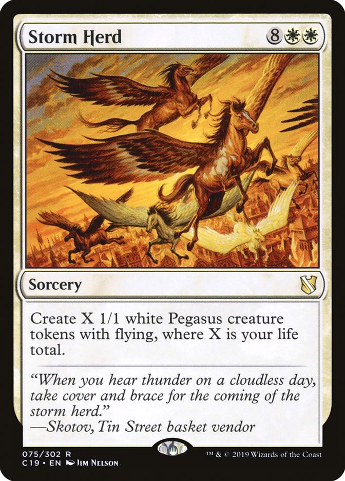 Storm Herd [Commander 2019] | Pegasus Games WI