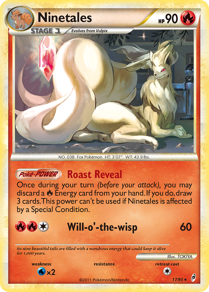 Ninetales (17/95) [HeartGold & SoulSilver: Call of Legends] | Pegasus Games WI