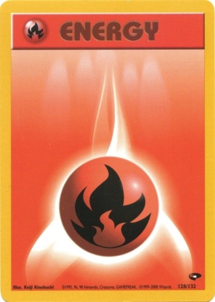 Fire Energy (128/132) [Gym Challenge Unlimited] | Pegasus Games WI