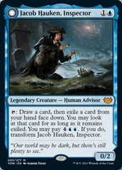 Jacob Hauken, Inspector // Hauken's Insight [Innistrad: Crimson Vow] | Pegasus Games WI