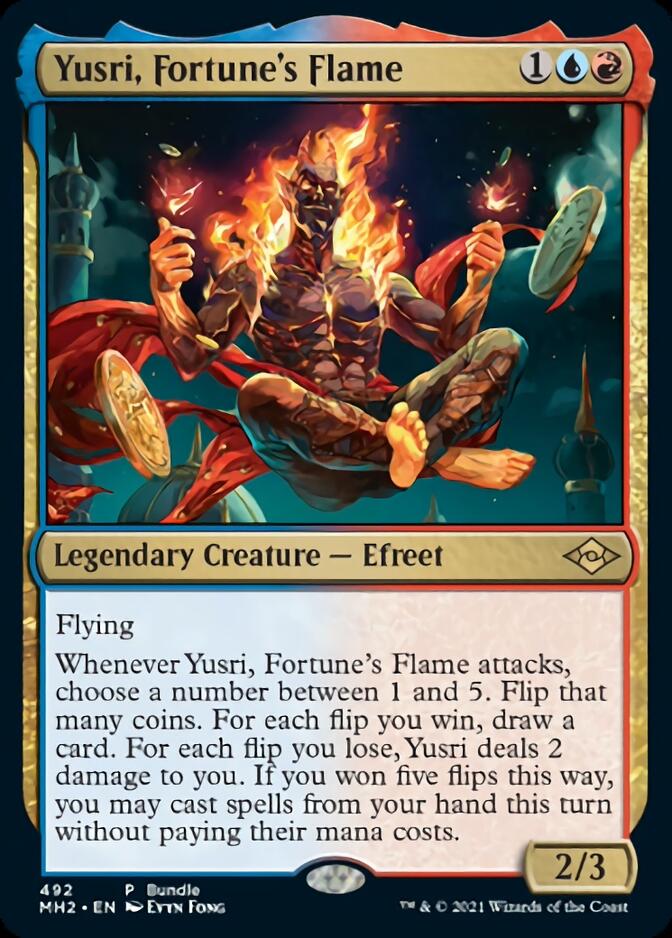 Yusri, Fortune's Flame (Bundle) [Modern Horizons 2] | Pegasus Games WI