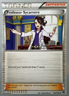 Professor Sycamore (107/122) (Infinite Force - Diego Cassiraga) [World Championships 2017] | Pegasus Games WI