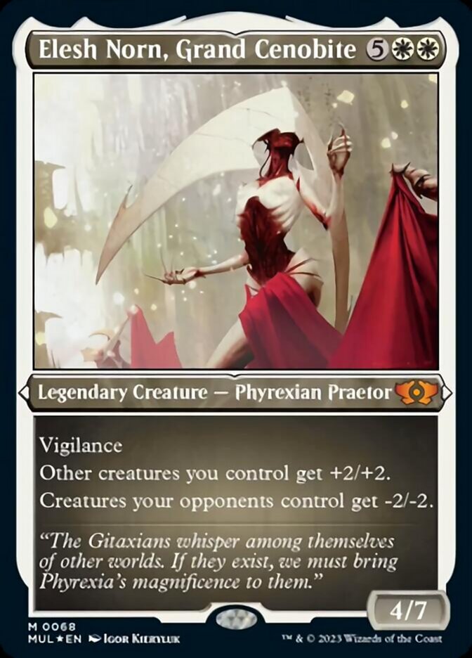 Elesh Norn, Grand Cenobite (Foil Etched) [Multiverse Legends] | Pegasus Games WI