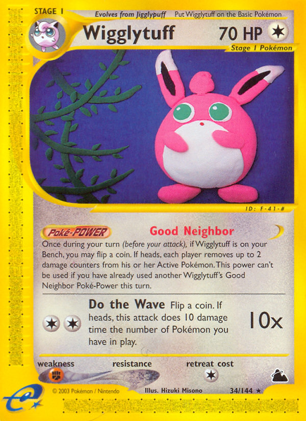 Wigglytuff (34/144) [Skyridge] | Pegasus Games WI