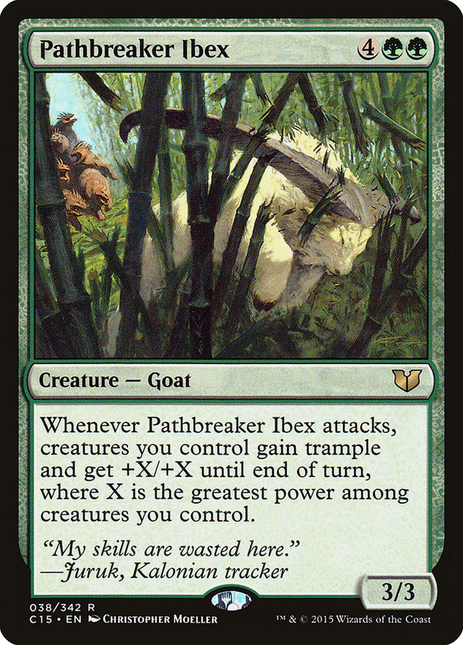 Pathbreaker Ibex [Commander 2015] | Pegasus Games WI