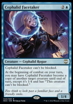 Cephalid Facetaker (Promo Pack) [Streets of New Capenna Commander Promos] | Pegasus Games WI