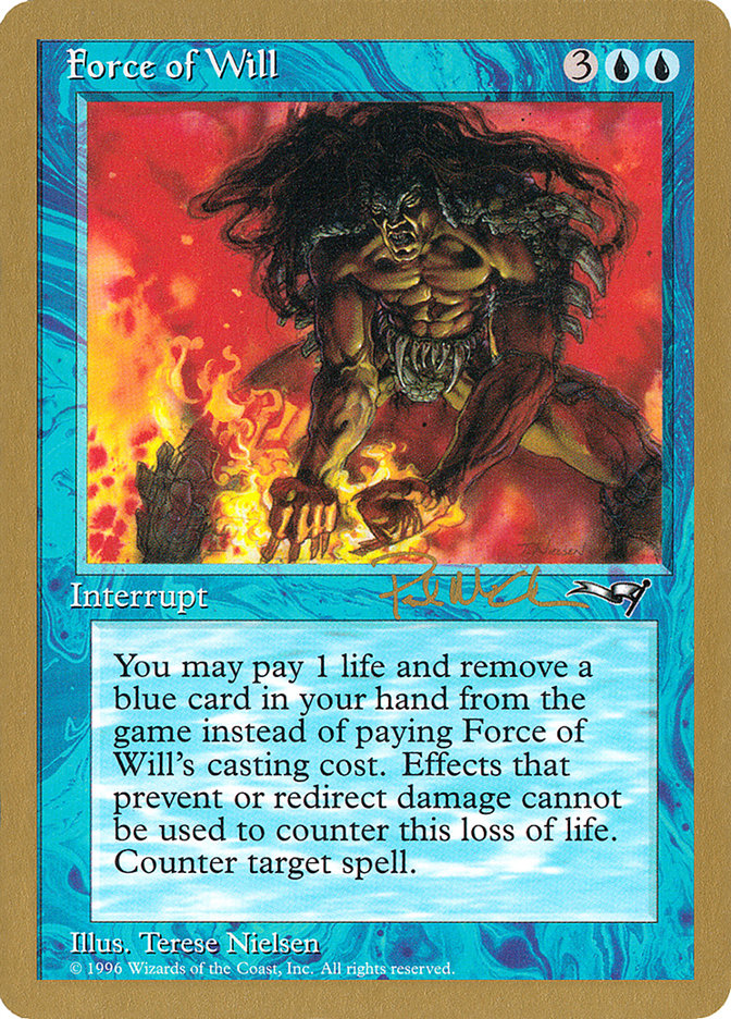 Force of Will (Paul McCabe) [World Championship Decks 1997] | Pegasus Games WI