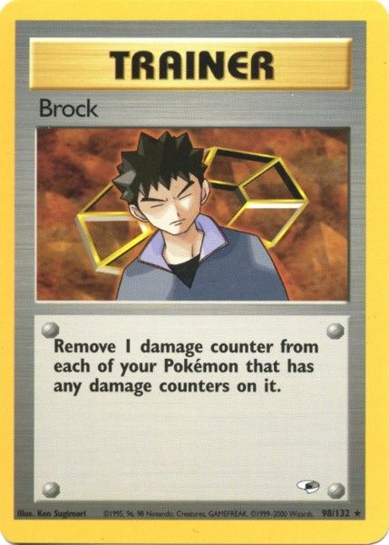 Brock (98/132) [Gym Heroes Unlimited] | Pegasus Games WI