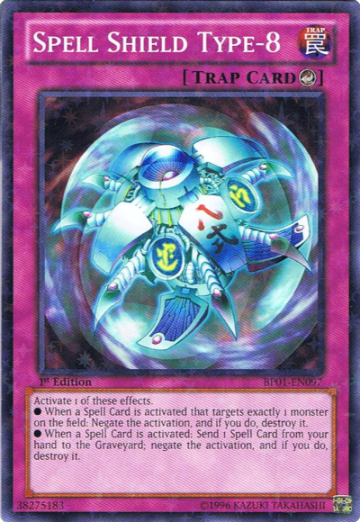 Spell Shield Type-8 [BP01-EN097] Starfoil Rare | Pegasus Games WI