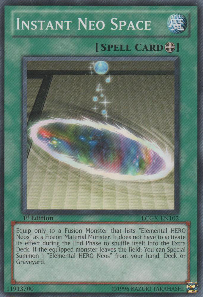Instant Neo Space [LCGX-EN102] Common | Pegasus Games WI