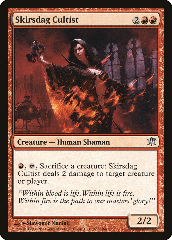 Skirsdag Cultist [Innistrad] | Pegasus Games WI