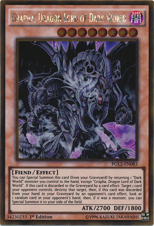 Grapha, Dragon Lord of Dark World [PGL2-EN083] Gold Rare | Pegasus Games WI