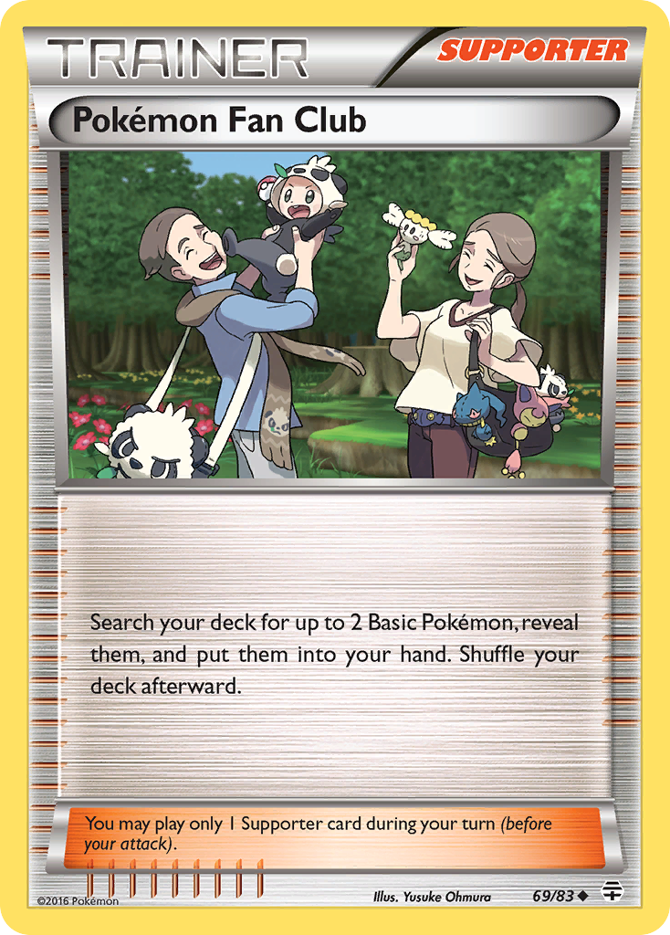 Pokemon Fan Club (69/83) [XY: Generations] | Pegasus Games WI