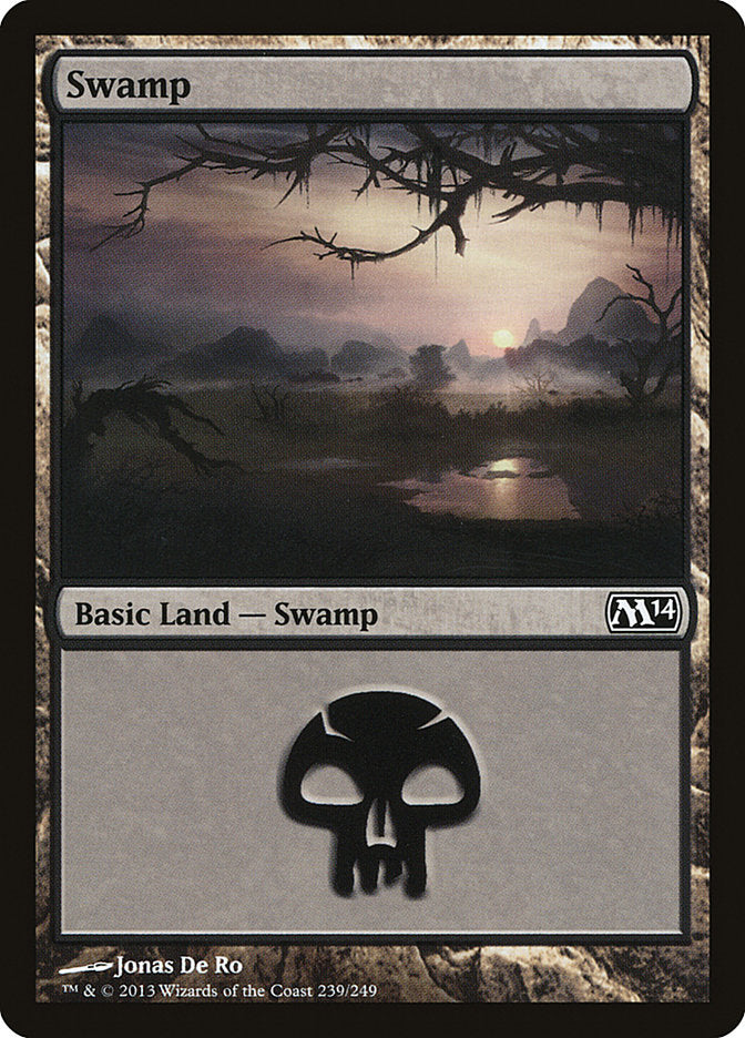 Swamp (239) [Magic 2014] | Pegasus Games WI