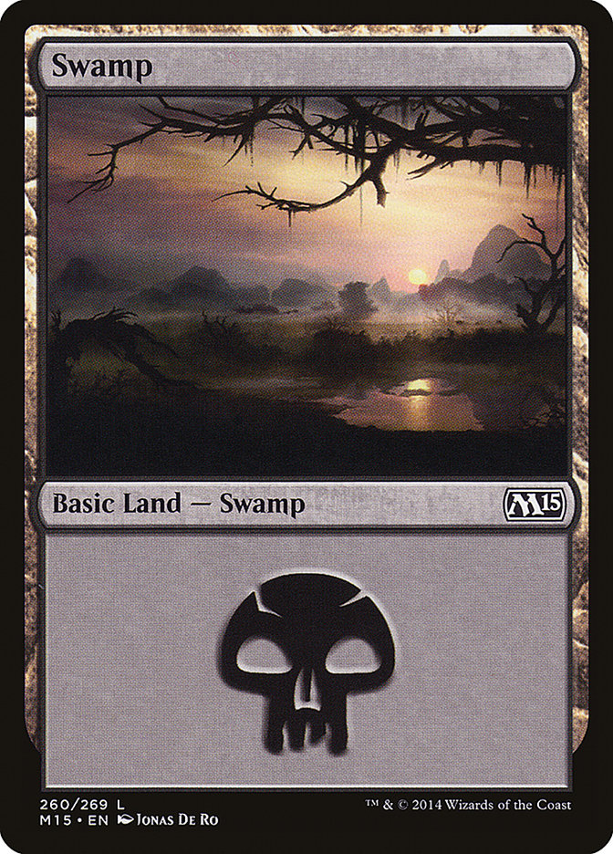 Swamp (260) [Magic 2015] | Pegasus Games WI