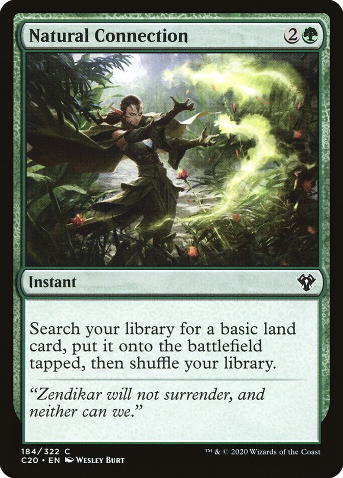 Natural Connection [Commander 2020] | Pegasus Games WI