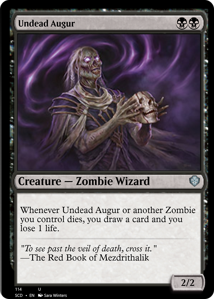 Undead Augur [Starter Commander Decks] | Pegasus Games WI